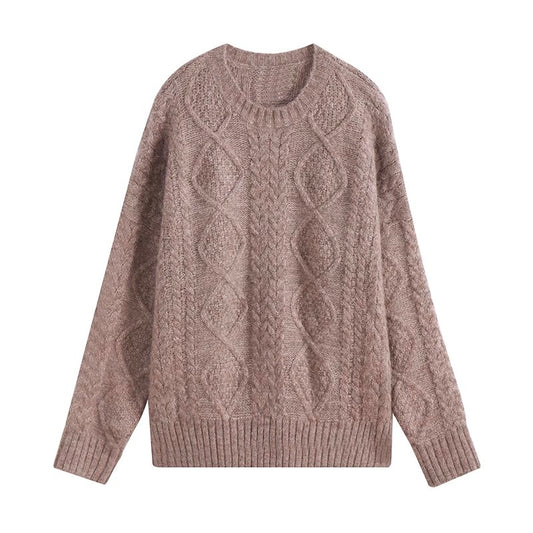 Women’s Mohair Twist Knit Sweater