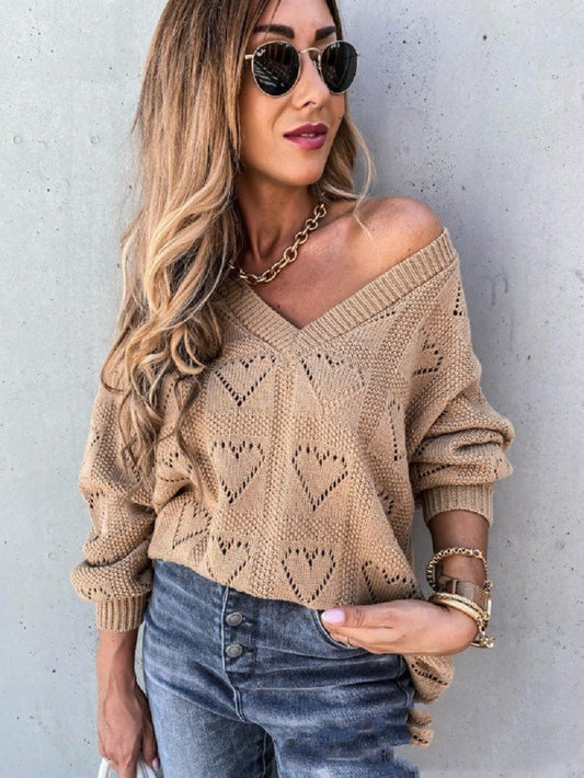 Women’s Hollow Knit Top