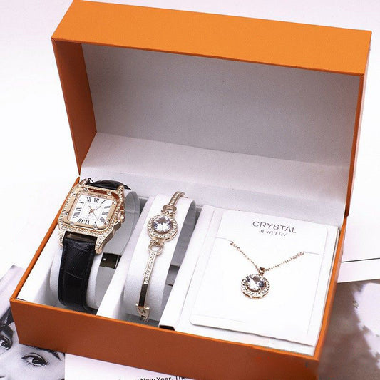 Women’s Luxury Watch & Jewelry Set