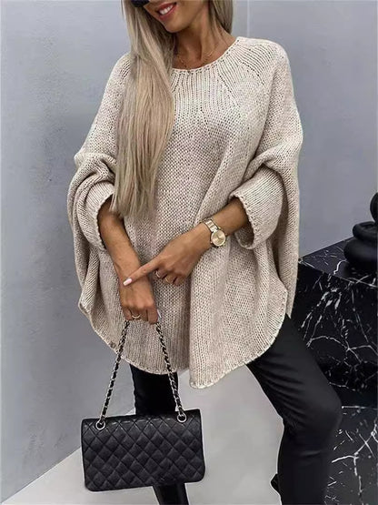 Oversized Batwing Winter Sweater