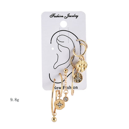 Women's ear hoop earrings