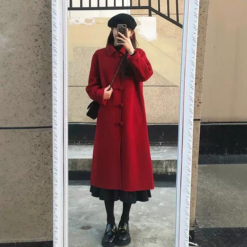 Petite Hepburn Woolen Coat
