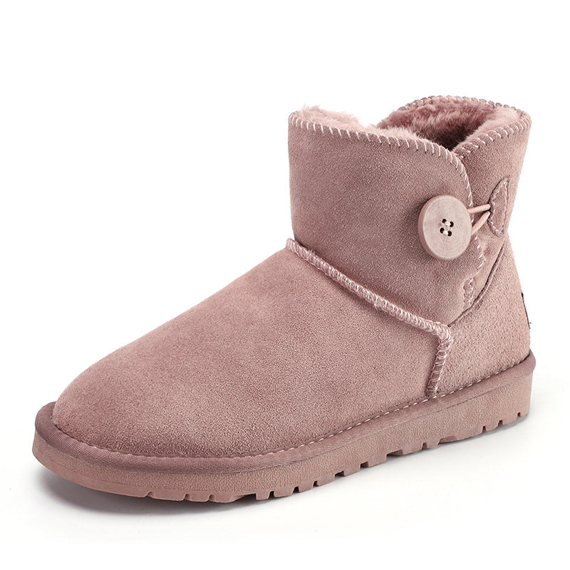 Winter Cotton Flat Shoes