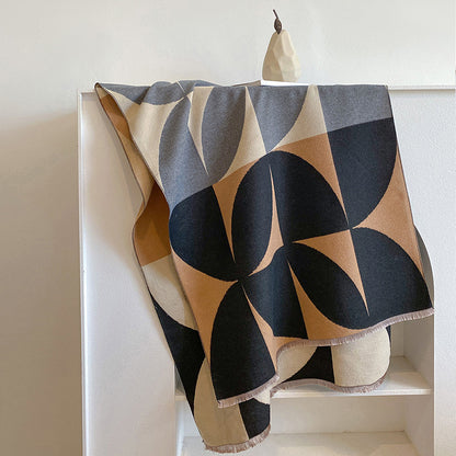 Fashion Artificial Cashmere Thick Warm Scarf