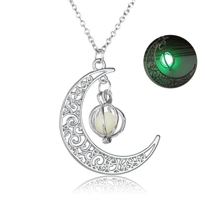 Luminous Moon Stone Healing Necklace