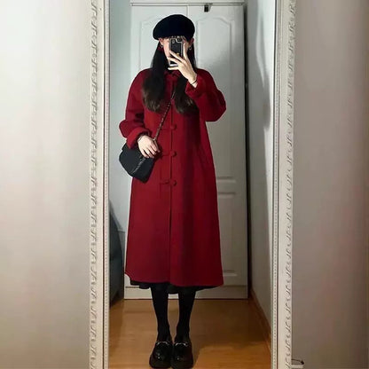 Petite Hepburn Woolen Coat