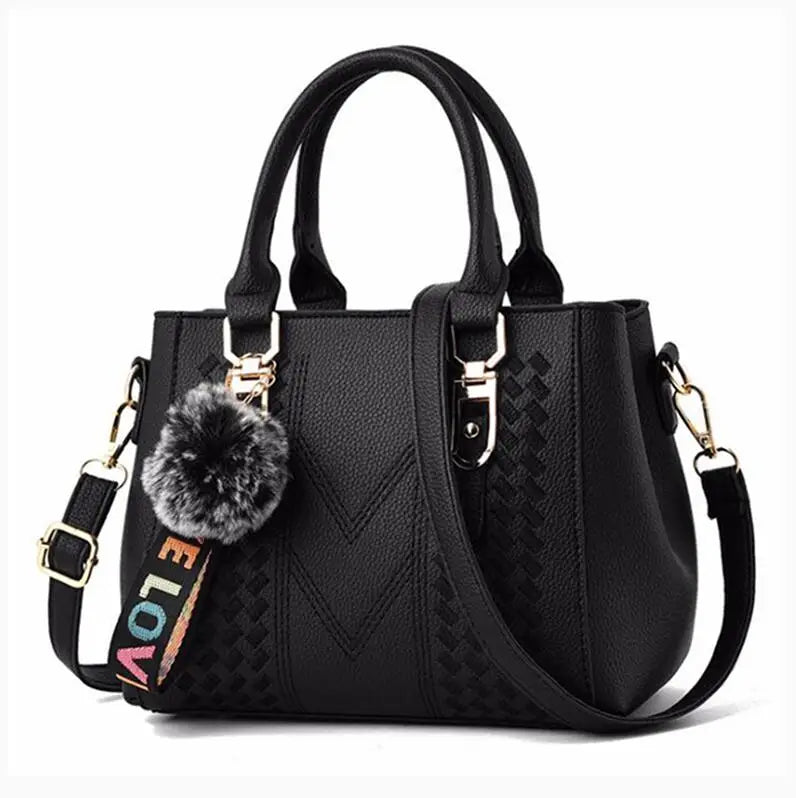 Women’s Embroidery Leather Handbag