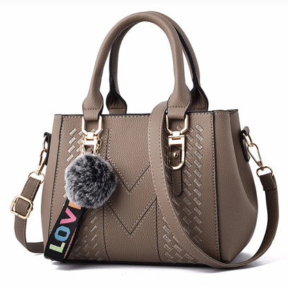 Women’s Embroidery Leather Handbag