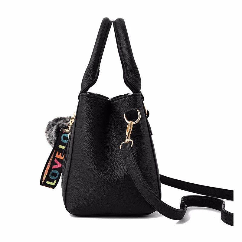 Women’s Embroidery Leather Handbag