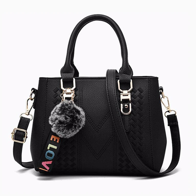 Women’s Embroidery Leather Handbag