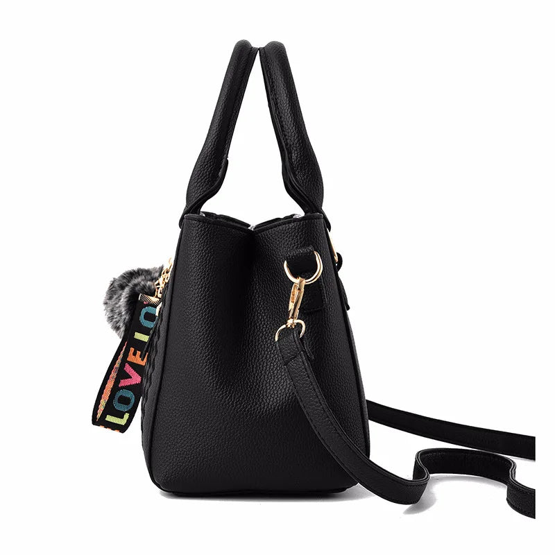 Women’s Embroidery Leather Handbag