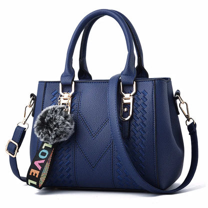 Women’s Embroidery Leather Handbag