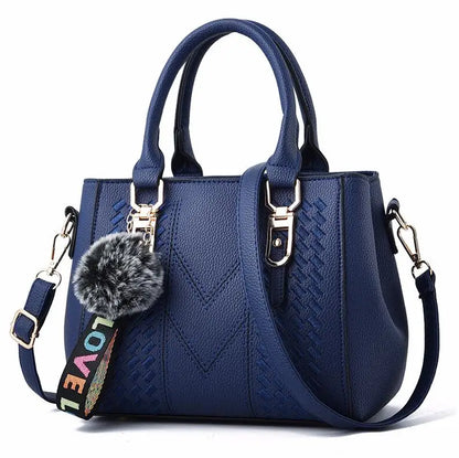 Women’s Embroidery Leather Handbag