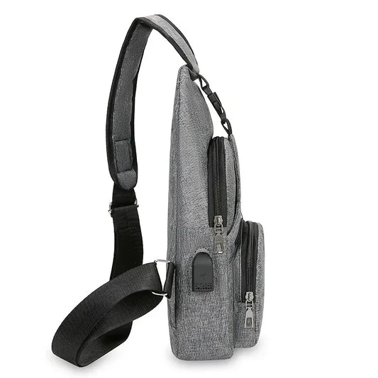 Unisex One-Shoulder Chest Bag