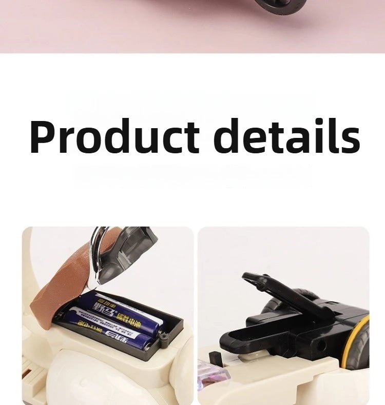 Mini Labubu Doll Motorcycle Toy