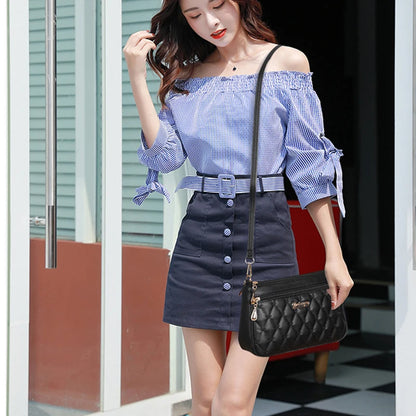 Women’s Embroidery Leather Handbag