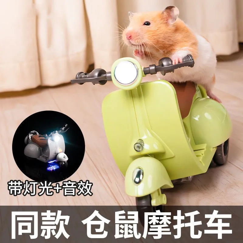 Mini Labubu Doll Motorcycle Toy