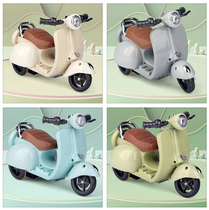 Mini Labubu Doll Motorcycle Toy