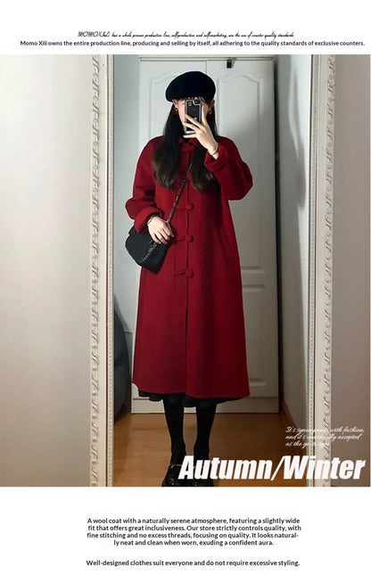 Petite Hepburn Woolen Coat