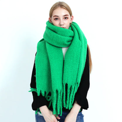 Women's New Thick And Warm Shawl Cashmere
