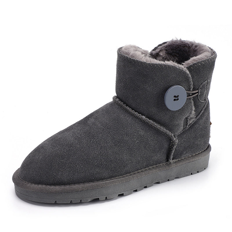 Winter Cotton Flat Shoes