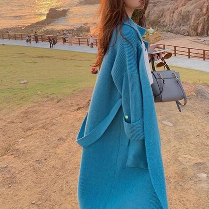 Women’s Alpaca Coffee Knit Sweater