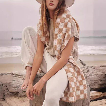 Women’s Sleeveless Knitted Pullover Vest