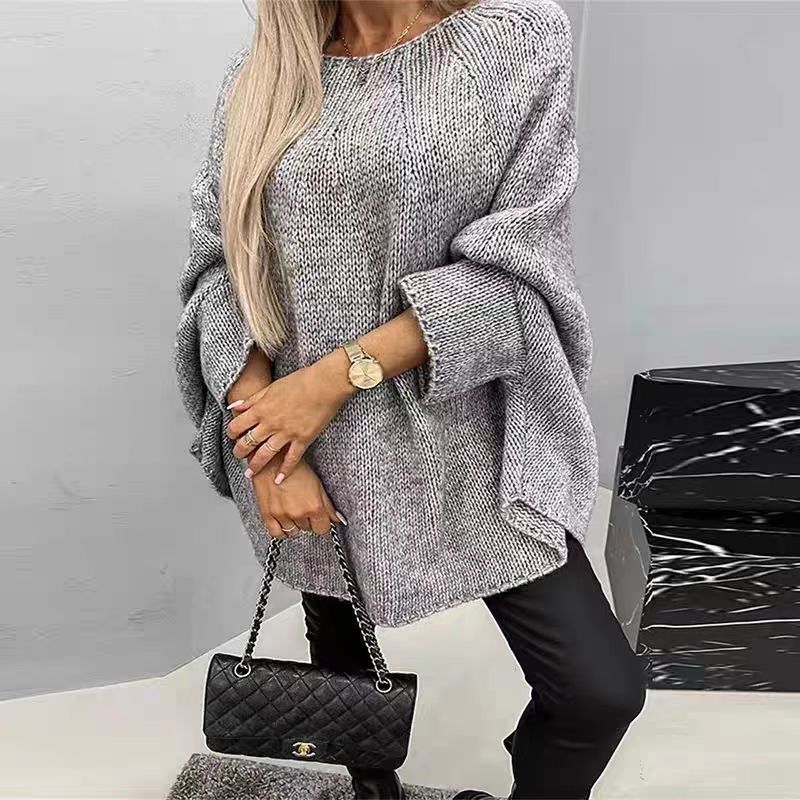 Oversized Batwing Winter Sweater