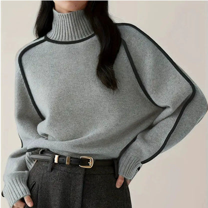Women’s Half Turtleneck Loose Pullover